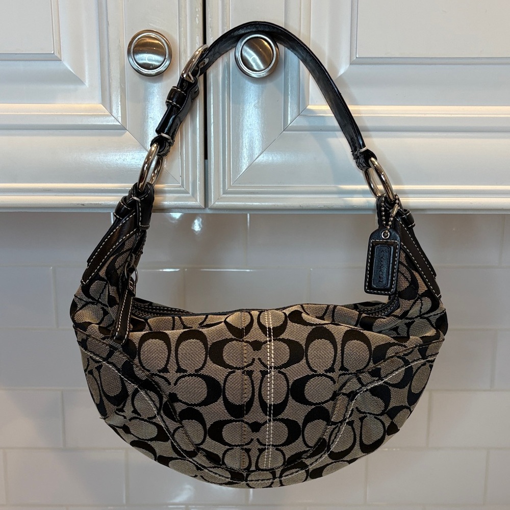 Coach soho y2k Logo Hobo Vintage Bag